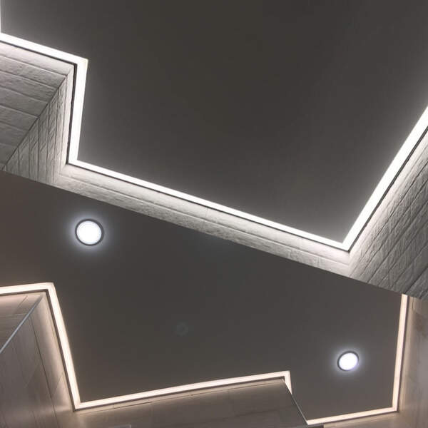Изображение Класический контурный потолок