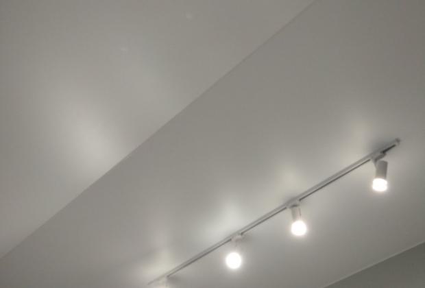 Отзыв - Картинка - Боялась, что в тканевые потолки не могут быть со слот линиями. Но ребята из компании…