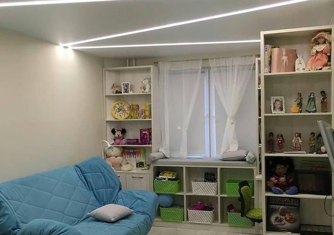 Изображение Натяжной потолок с подсветкой
