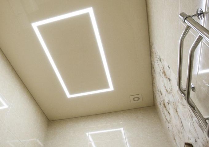 Картинка Квадрат из светополос