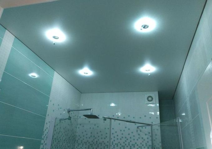 Изображение Натяжной потолок в ванную комнату