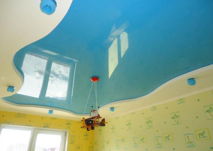Изображение Натяжной потолок в детскую