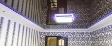 led подсветка по периметру потолка меняет цвет фото